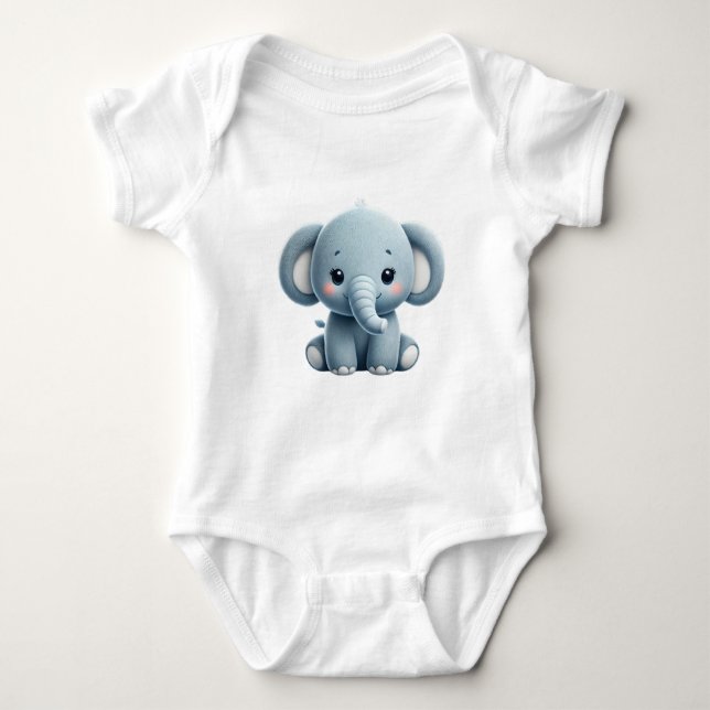 Sweet Elephant T Shirt (Framsida)