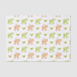 Sweet Elephants Baby Thed Paper