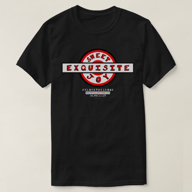 Sweet Equisite Joy (Alma 3621) Bok of Mormon Popa T Shirt (Design framsida)