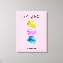 "Sweet Essence of Life Personlig Fransk Macaron