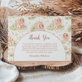 Sweet Fairy First Birthday Girl Tack Kort