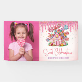Sweet Firande Candyland Photo Barns födelsedag