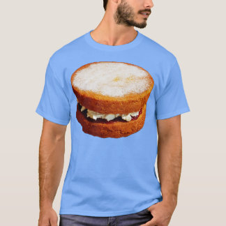 Sweet Food Victoria Sponge Cake T Shirt