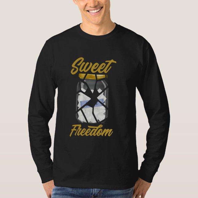 Sweet Freedom Sugar Level Insulin Glucose Blood Su T Shirt (Framsida)