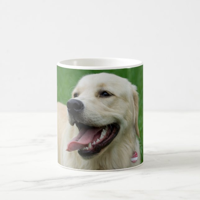 Sweet Friendly Labrador Kaffemugg (Center)