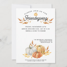 Sweet Friendsgiving-inbjudan Inbjudningar
