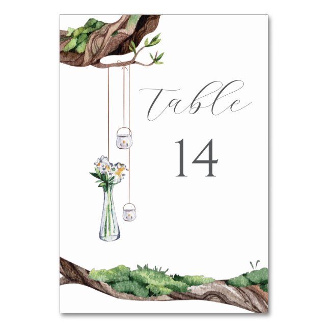 Sweet Garden Bordsnummers Bordsnummer (Framsidan)