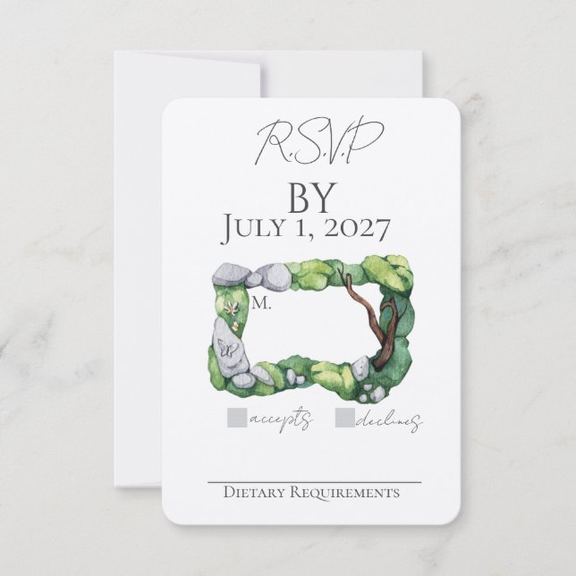 Sweet Garden OSA Inbjudningar (Framsida)