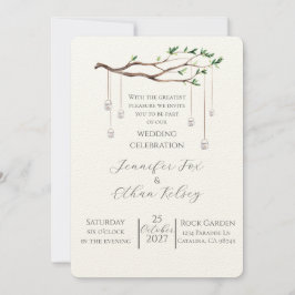 Sweet Garden Wedding Inbjudningar