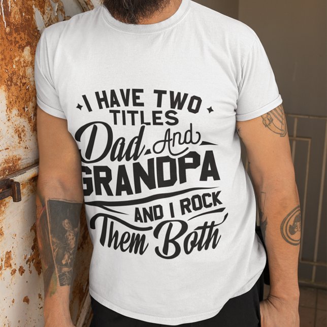 Sweet Gift for New Grandpa T Shirt (Skapare uppladdad)