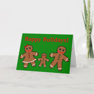 Sweet Gingertea Family - Boy Helgkort