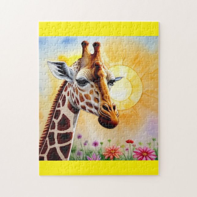 Sweet Giraffe Pussel (Vertikal)