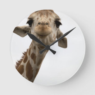 Sweet Giraffe Rund Klocka