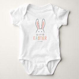 Sweet Glad påsk Bunny Baby Bodykostym T Shirt
