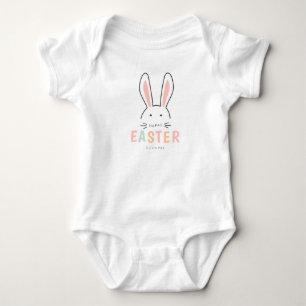 Sweet Glad påsk Bunny Baby Bodykostym T Shirt
