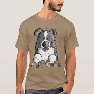 Sweet Gräns Collie Hund Hundar kompisar T Shirt