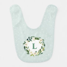 Sweet Greenery Blommigt WAN Monogram