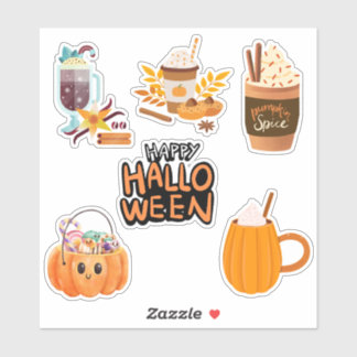 Sweet Halloween Stickers Klistermärken