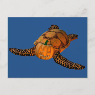 Sweet Halloween Tortoise Vykort