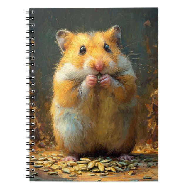 Sweet Hamster bärbar dator Anteckningsbok (Framsidan)