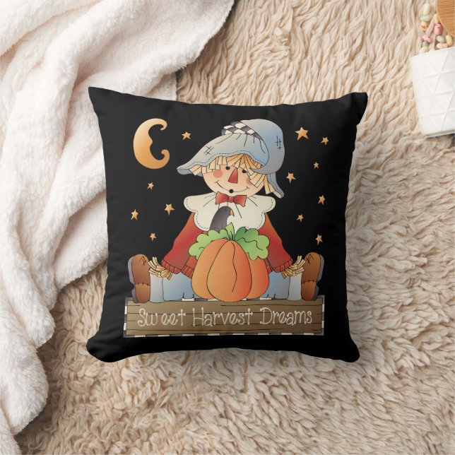 Sweet Harvest Dreams fall dekorativ kudde (Filt)