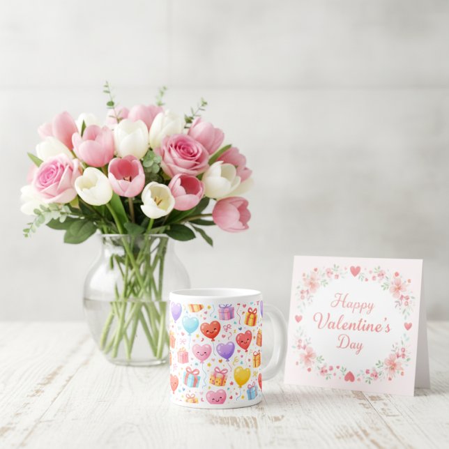 Sweet Heart Balloons Mug Gift for Any Occasion Jumbo Mugg (Skapare uppladdad)