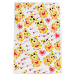 Sweet Heart Bear Nursery Pattern
