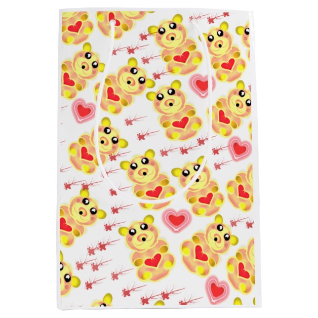 Sweet Heart Bear Nursery Pattern (Framsidan)