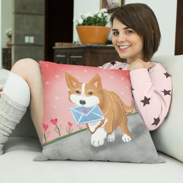 Sweet Heart Brev levererat av Corgi Kudde (Skapare uppladdad)