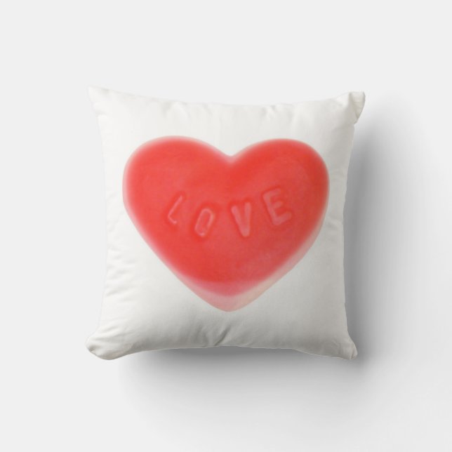 Sweet Heart dekorativ kudde Red Squet (Framsida)