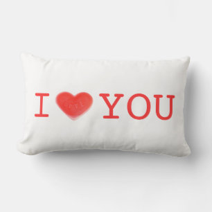 Sweet Heart "I Heart You", två lumbalar Lumbarkudde