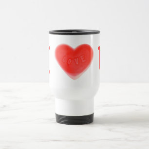 Sweet Heart 'I kärlek U'-resemugg Resemugg