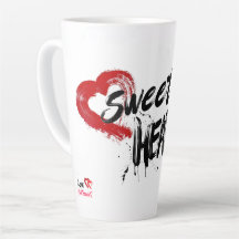 Sweet Heart Latte Mugg