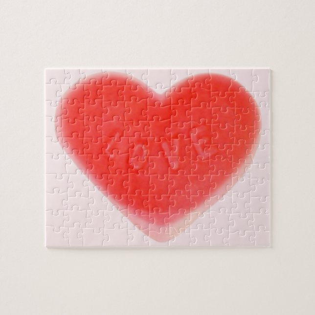 Sweet Heart Rosa puzzle Pussel (Horisontell)