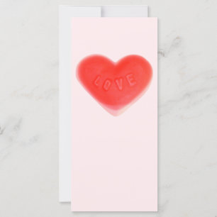 Sweet Heart-Rosa-rackkort