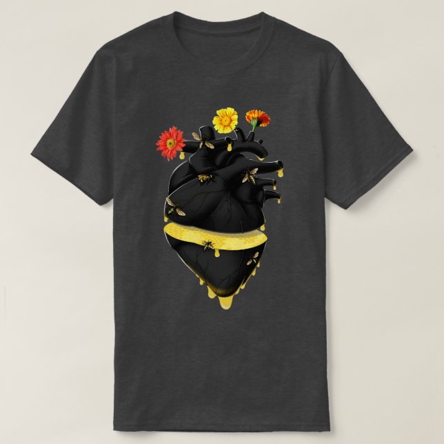 Sweet Heart Spara the Bees by Tobe Fonseca T Shirt (Design framsida)