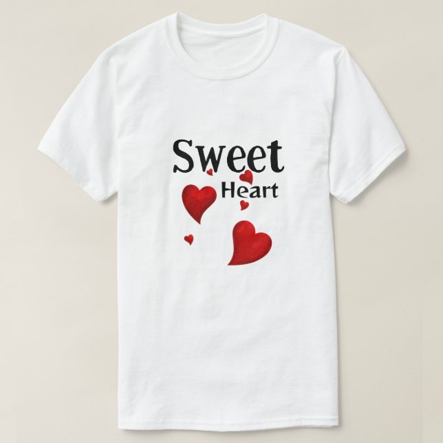 Sweet Heart T Shirt (Design framsida)