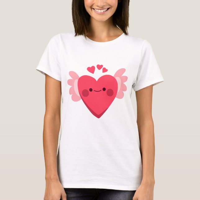 Sweet Heart T Shirt (Framsida)