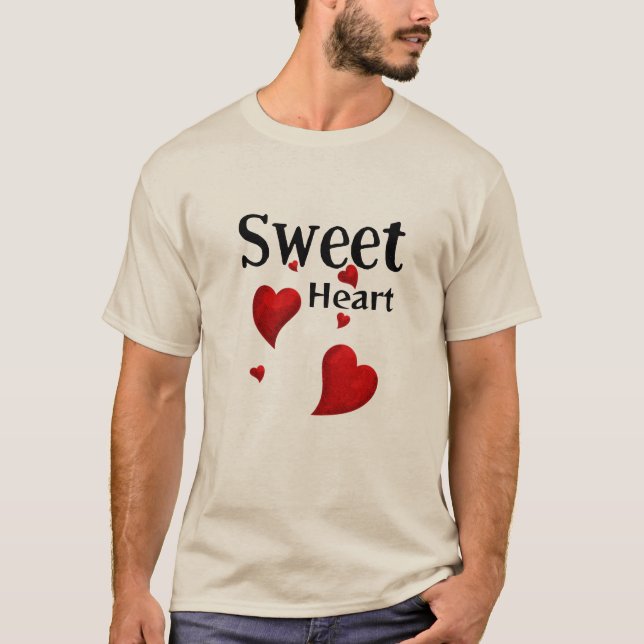 Sweet Heart T Shirt (Framsida)