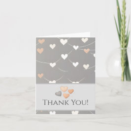 Sweet Hearts Adoption Baby Shower Thank You Card Tack Kort