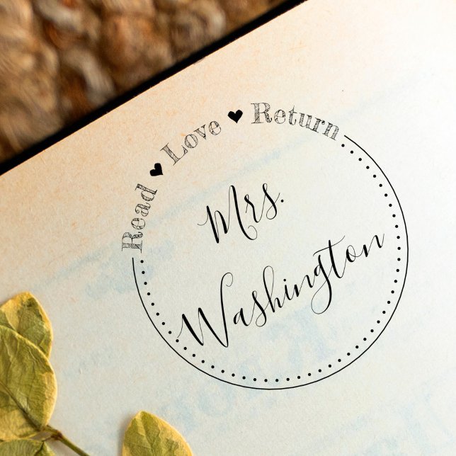 Sweet Hearts Read Kärlek Return Teacher's Bok Stämpel (Skapare uppladdad)