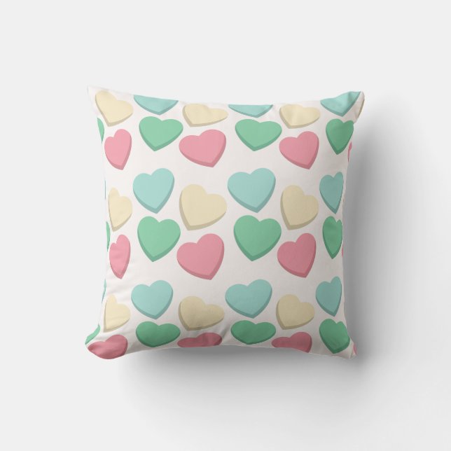 Sweet Hearts Valentine Day Dekorativ kudde (Framsida)