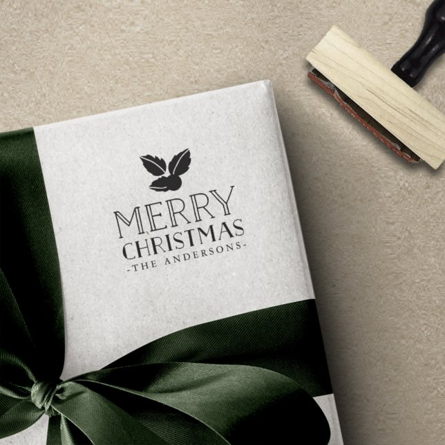 Sweet Holly | GOD JUL PERSONLIG Stämpel (Skapare uppladdad)