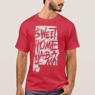 Sweet Home Alabama Birmingham State Art T Shirt
