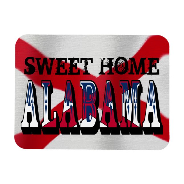 Sweet Home Alabama Flexible Magnet (Horisontell)