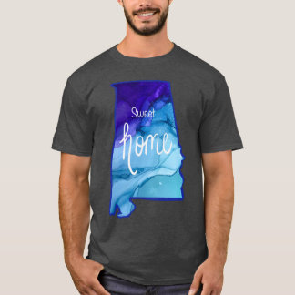 Sweet Home Alabama made from Original Alcohol Ink  T Shirt