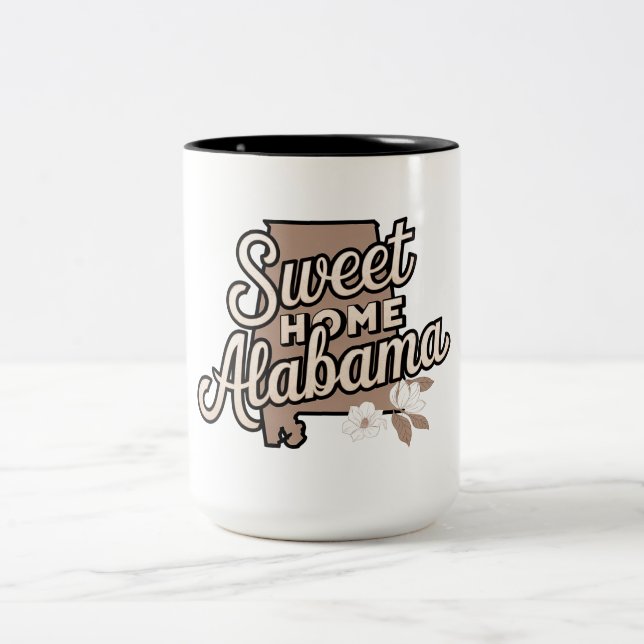 Sweet Home Alabama Two-Tone Mugg - 15 oz (Center)