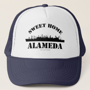 Sweet Home Alameda Funny Battleship Logotyp Truckerkeps