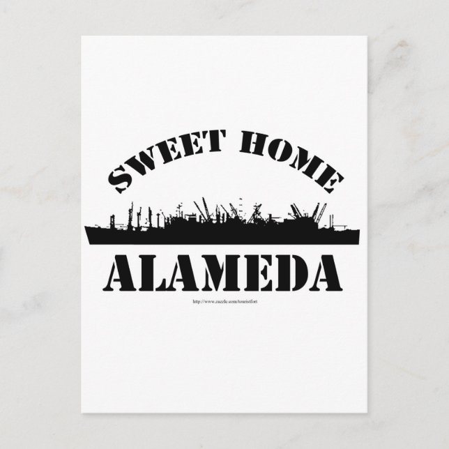 Sweet Home Alameda Vykort (Framsida)