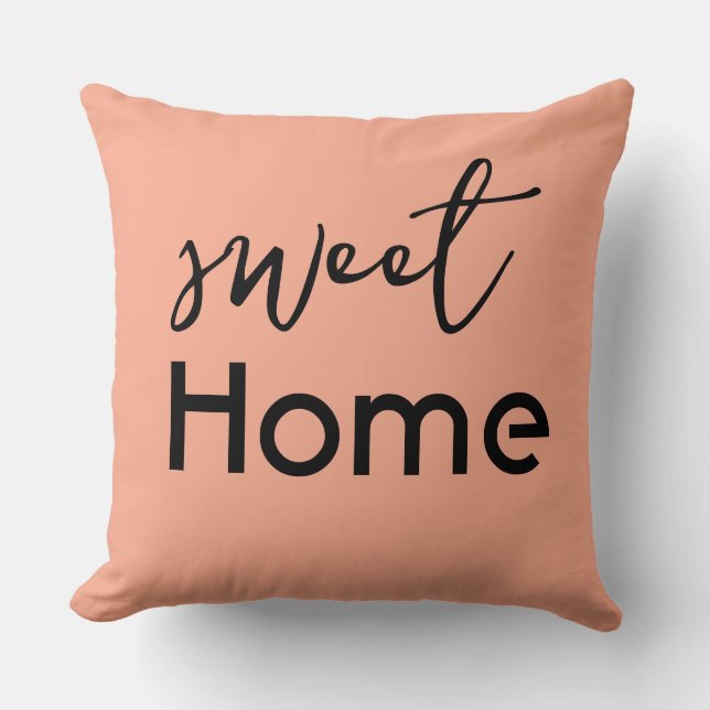 Sweet Home – Cozy Decorative Pillow  Kudde (Framsida)